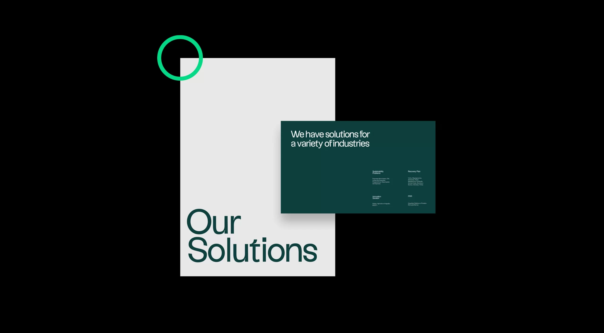 Linkgreen brand stationery